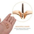 thumbnail image 2 of 10 PCS Papel Crane Forma Horquillero Encantos Papel de cobre Grúa Colgante Play Clip Discos, 2 of 6