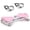 Pink, variant on Simenmax Waist Twister Machine, 300 Lbs Capacity Ab Twister Board for Core Workout, Noiseless Home Gym Equipment for Belly Fat Loss,Gray
