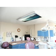Octo Lights - Fluorescent Light Covers - 2x4 Flexible Ceiling Light Filters - For Classrooms and Offices - Landscape 001