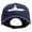 Navy, variant on US Navy Warship Icon Unstructured Low Profile 6 panel Cotton Cap - Dk Grey OSFM