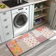 thumbnail image 3 of Pioneer Flower Floral Print Pattern Kitchen Rug Mat,Kitchen Runner Rugs Non Skid Washable,Decorative Kitchen Floor Mats for Kitchen,Sink,Laundry,17"x47.2", 3 of 7