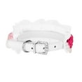 thumbnail image 4 of CUECUEPET Embellished Rose Adjustable Dog Collar for Small to Medium Sized Dogs, 4 of 5
