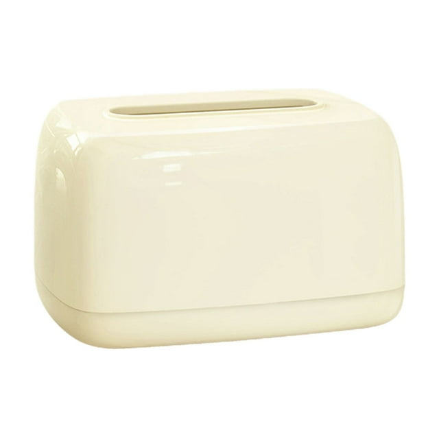 AYktou Organisateurs de Maison et Boîte de Rangement pour Mouchoirs avec Ressort Intégré pour Maison Chambre Bureau Table Basse Boîte à Papier Murale Boîte de Rangement pour Serviettes pour Fête Intérieur
