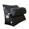 thumbnail image 1 of Oreiller de Lecture pour Adulte Coussin de Lecture Triangle Coussins de Lit de Lecture Oreiller Tête Canapé Tête Coréen Convivial Relaxant Lecture (Gris Foncé Foncé, 1 of 9