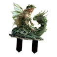 thumbnail image 4 of Garden Fairy Dragon Dragón Estaca de patio de patio 2D, decoración del patio elegante, decoración de flores, estaca decorativa impermeable para el, 4 of 8