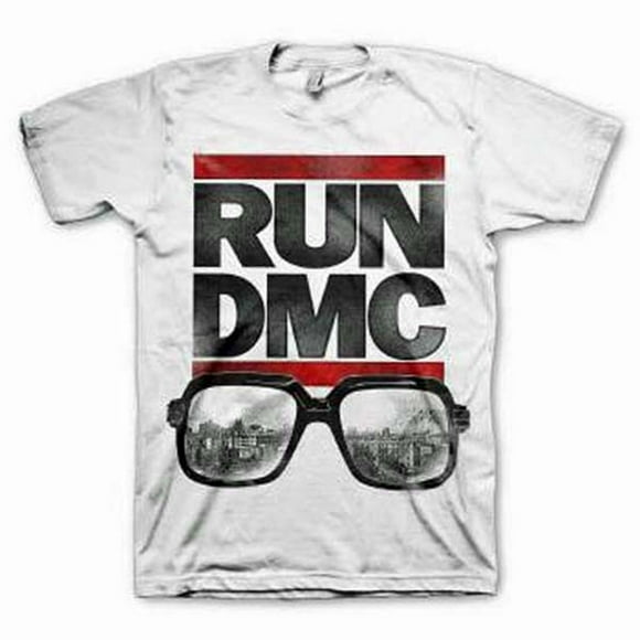 Run DMC Lunettes NYC T-Shirt-Moyen