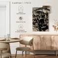 thumbnail image 5 of Elephant Stock Every Love Has A Reason Why I Wall Art - Vertical Canvas Wall Art - Hallway Wall Decor - Abstract Canvas - Black And Gray Decor By Luca Brandi - 34" x 51", 5 of 8