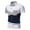 White, variant on Outfmvch polo shirts for men Summer Three-color Stitching Short-sleeved Lapel T-shirt womens tops Navy