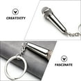 thumbnail image 6 of unbranded  Chain Microphone Keychain Accessory Decoration Man Miss, 6 of 8