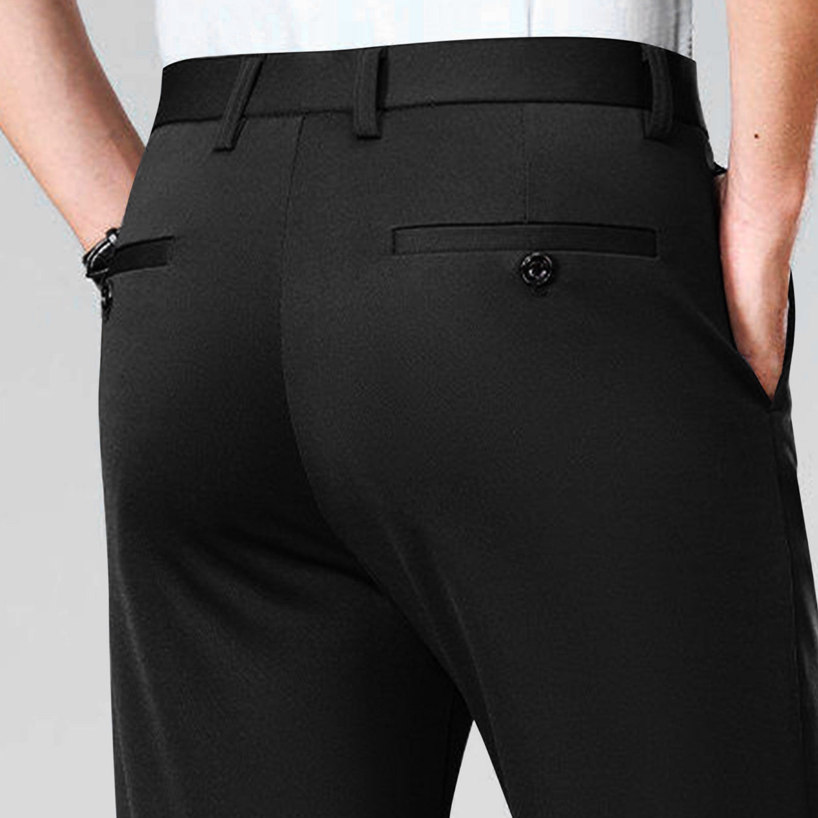 green emerald velvet dress Van Heusen Men's Slim Fit Flex Flat Front Pant
