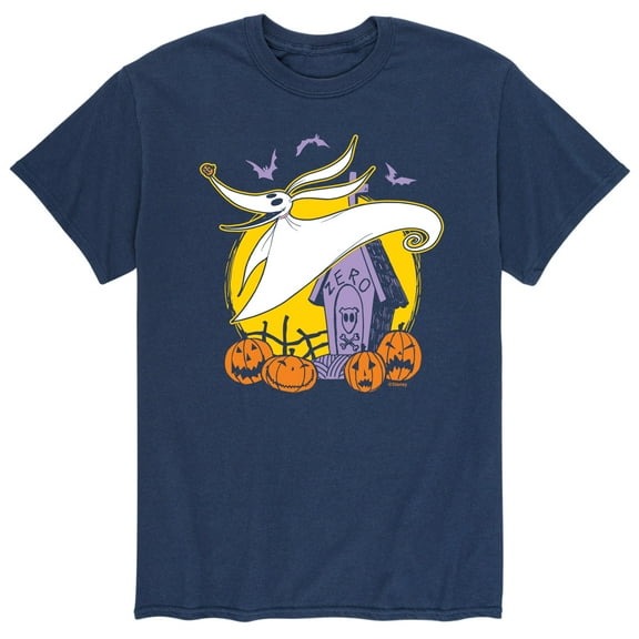 The The Nightmare Before Christmas - Zero - Men's Short Sleeve Graphic T-Shirt
