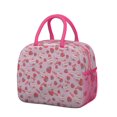 thumbnail image 1 of Sac à Lunch Mignon pour Amateurs de Fraises Design Fruits et Fleurs Kawaii Sac Isotherme Réutilisable, 1 of 6
