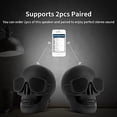 thumbnail image 4 of Altavoz Bluetooth YSEECHENS Skull con salida inalámbrica de 8 W, 4 of 5