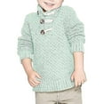thumbnail image 1 of Boy's Knited Turtleneck Warm Sweater, 1 of 1