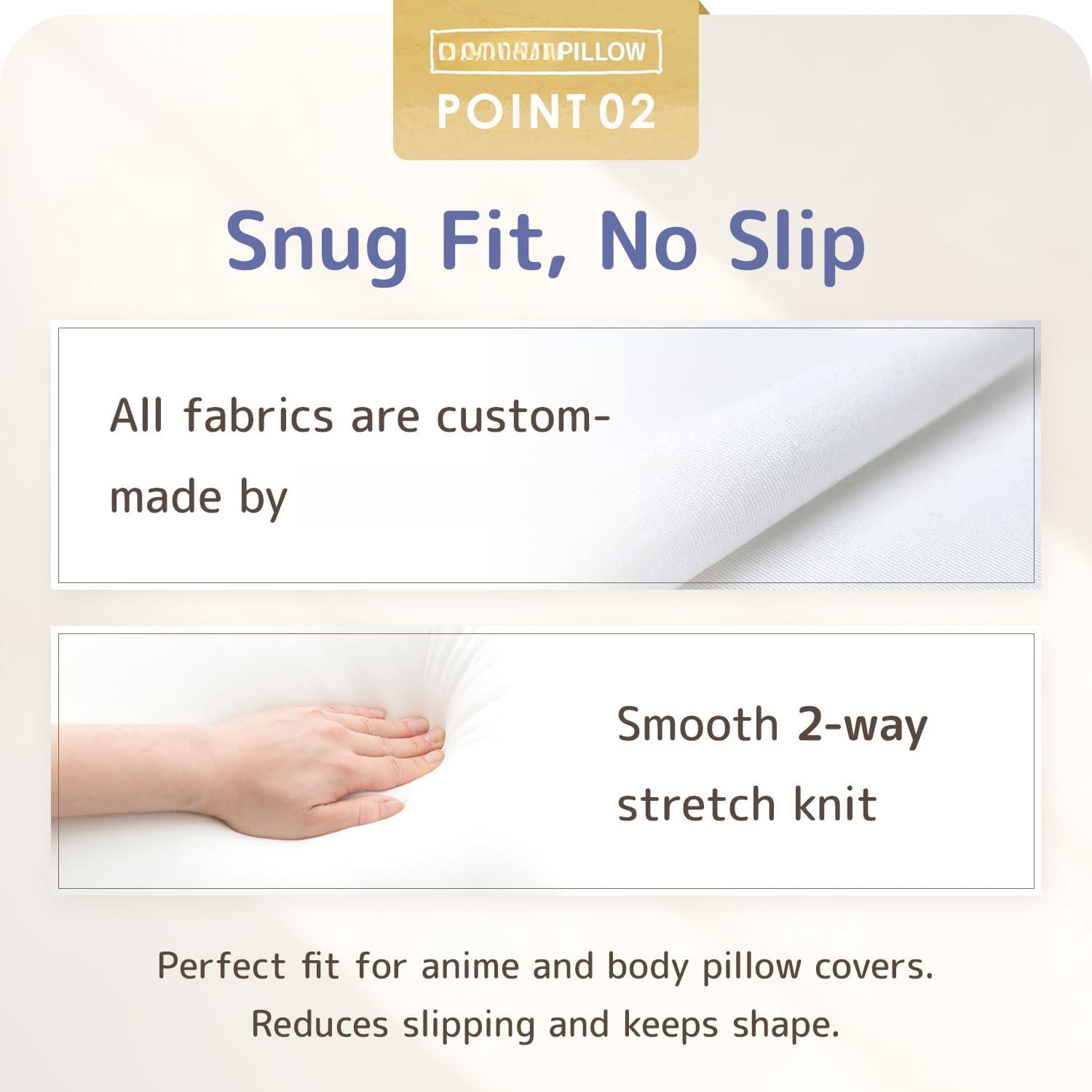 Body Pillow High Class (made In / 60 X 20 Inch (150 50cm)) Dakimakura For Side Sleepers (anime/maternity) - Washable