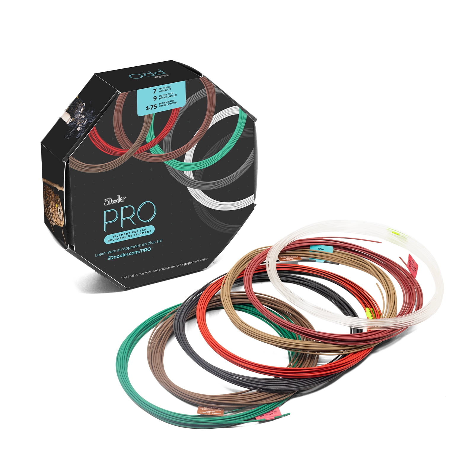 3Doodler NEW: PRO III spools refill box
