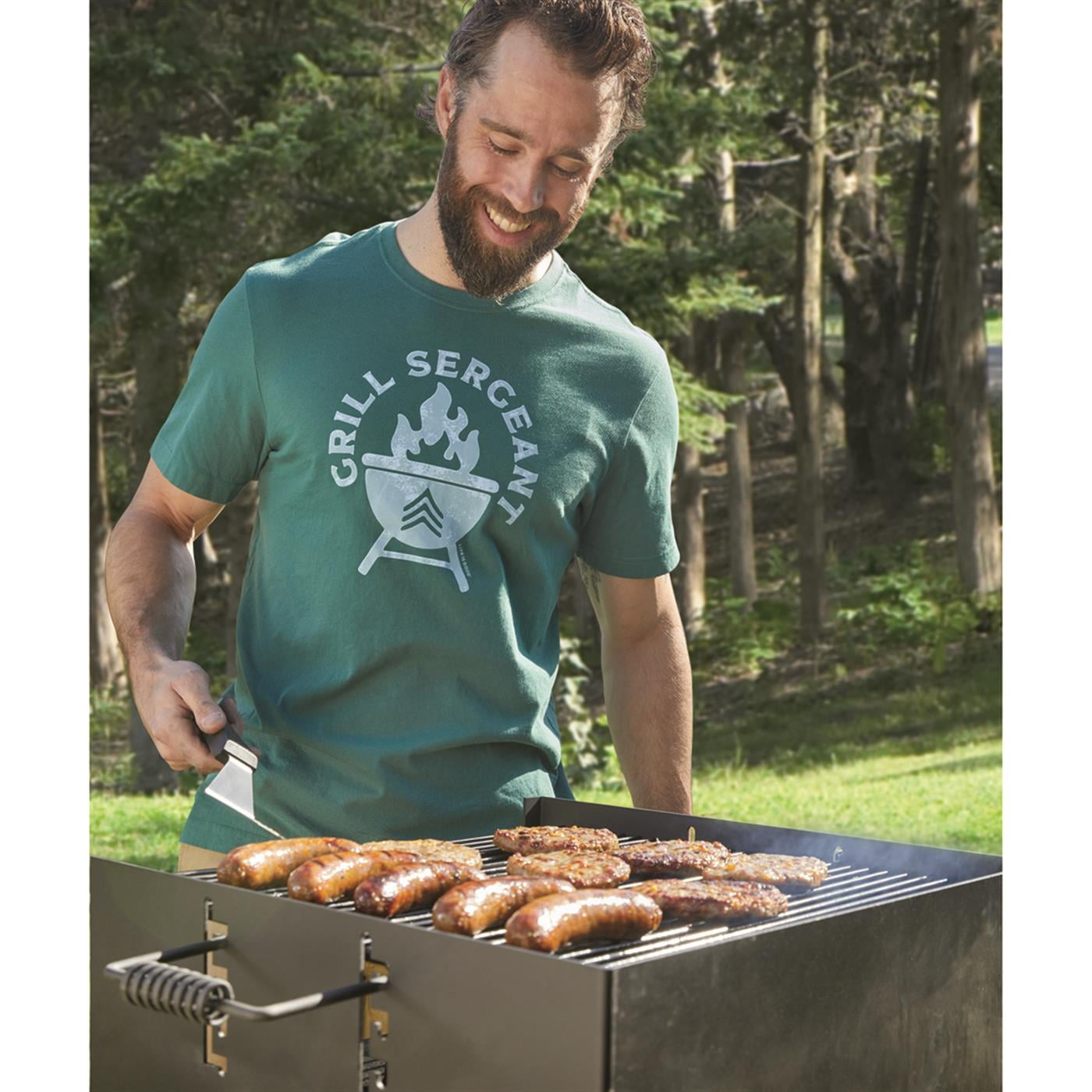 Guide Gear XL Heavy-Duty Park-Style Charcoal Grill