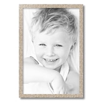 ArtToFrames 16x24 Inch Silver Thin Picture Frame, This Silver Wood Poster Frame is Great for Your Art or Photos, Comes with 060 Plexi Glass (4904)