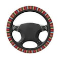 thumbnail image 3 of Fotbe Mexican Serape Blanket Stripes Steering Wheel Cover Universal 15 in Car Accessories for Men Women,Steering Wheel Protector Comfortable Protective Case for SUV Sedan Decor, 3 of 8