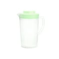 thumbnail image 2 of Fufafayo 2 Liter Clear Plastic Pitcher With Lid, Iced Tea Lemonade Beverage Pitcher, Cold Drink Water Pitcher For Kitchen Dining Table Restaurant Bar, 2 of 6