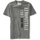thumbnail image 1 of Aeropostale Vertical 1987 New York playera adornada para hombre, gris, pequeña Aeropostale Camiseta adornada, 1 of 2