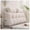 White, variant on Bed Cushion Backrest with Headrest, with Side Compartment & Removable Washable Cover, Back Cushion Bed Wedge Headboard Cushion, Back Support Cushion