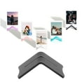 thumbnail image 4 of Picture Standing Holder, Compact V Shaped Photo Holder Acrylic Stable Decorative  For Dormitory Black, 4 of 8