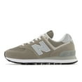 thumbnail image 1 of New Balance Women's 574 Core Sneaker, Grey/White, 8, 1 of 2