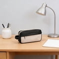 thumbnail image 6 of SHENGXINY Large Capacity Pencil Case Pencil Pouch Multi Compartment Canvas Storage Pouch Large Zipper Design Portable Stationery Organizer for Daily Use, 6 of 6