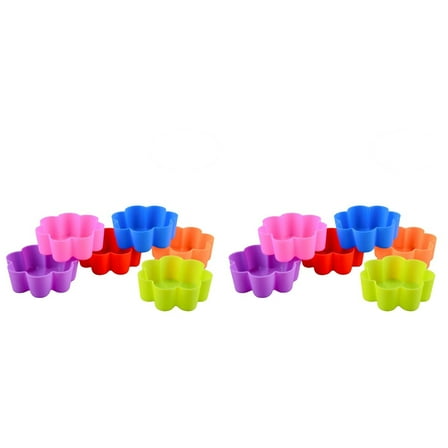 2 Count Reusable Muffin Cups Jumbo Liners Cupcake Baking Molds