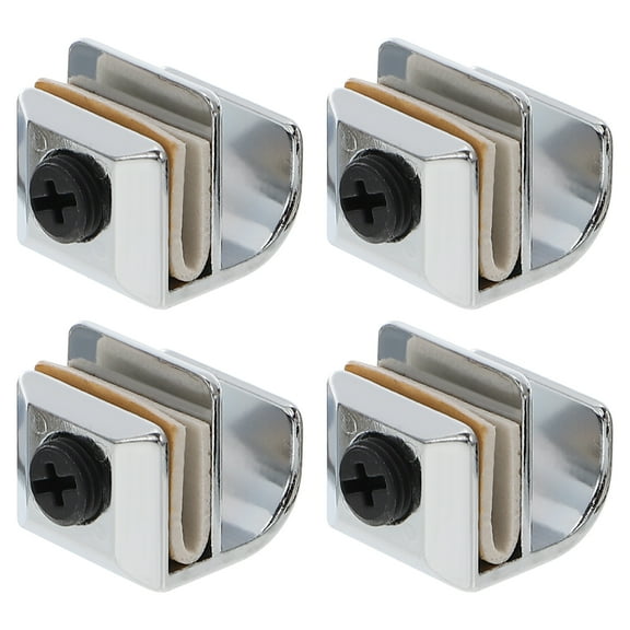 FRCOLOR 4-Pack Glass Door Handles Replacement Knobs for Shower Doors, Sliding Glass Door Pulls, 0.94 x 0.91 x 0.91 Inches