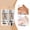 B, variant on Leg Makeup Waterproof Body Concealer Cream Cover Up for Legs with Brush Natural Shade A 100g
