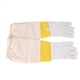 thumbnail image 1 of Guantes de Apicultura Herramientas de Apicultura Amarilla Dorada Corta Guantes Transpirables Herramientas de Protección de Abejas, 1 of 9
