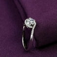 thumbnail image 6 of Elegant Round Cut 1.5ct Clear AAA Cz Women's 925 Silver Engagement Ring Sz 4-9.5, 6 of 6