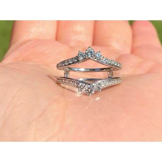 1/2 CT.T.W. Natural Diamond 10K White Gold Engagement Ring, Color: White - JCPen