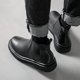 thumbnail image 5 of Botas Chelsea para hombre, botines de moto, botas de media caña, botas ahumadas, botas Martin de otoño e invierno de gran tamaño 6031-X, 5 of 5