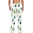 thumbnail image 4 of Christmas Trees Men's Pajama Pants Cotton Long Sleepwear Lounge Pants S, 4 of 7