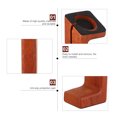 thumbnail image 4 of EeaseCA 1 Pc Wooden Watch Base Jewelry Organizer Showcase Watch Storage Holder, 4 of 8