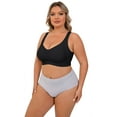 thumbnail image 5 of Daystry Plus Size Everyday Bras for Women Full Coverage Soft Sleep Wirefree Bras New Upgrade, 5 of 11