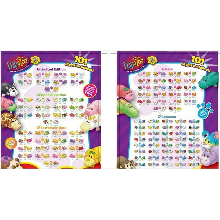 Flipazoo mini 2024 collectors guide