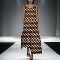 thumbnail image 1 of Liquidation d'Été 2025! Robe Grande Taille pour Femmes, Liquidation d'Été pour Femmes, Robe d'Été Sexy Mode Imprimée Sans Manches Col Rond, 1 of 5