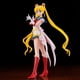 thumbnail image 1 of 22cm Anime Eternal Sailor Moon figura de acción adornos para pasteles PVC muñeca coleccionable Super Tsukino Usagi figurita modelo juguetes regaloszhangyuxiang, 1 of 4