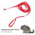 thumbnail image 2 of Small Animal Leash, Adjustable Wearable Beads Design High Strength Reptile Traction Leash Skin Friendly  For Lizard For Hamster, 2 of 7