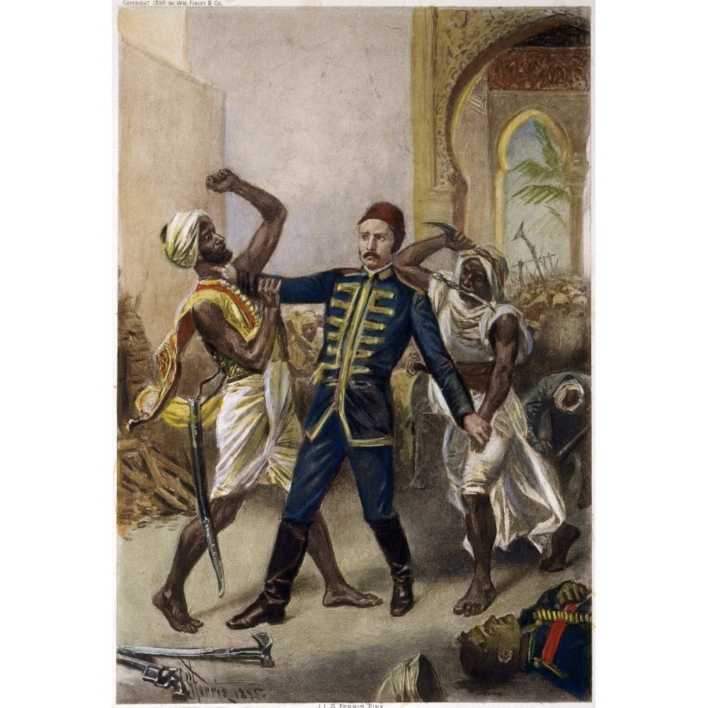 Charles Gordon N(18331885) British Soldier The Death Of General