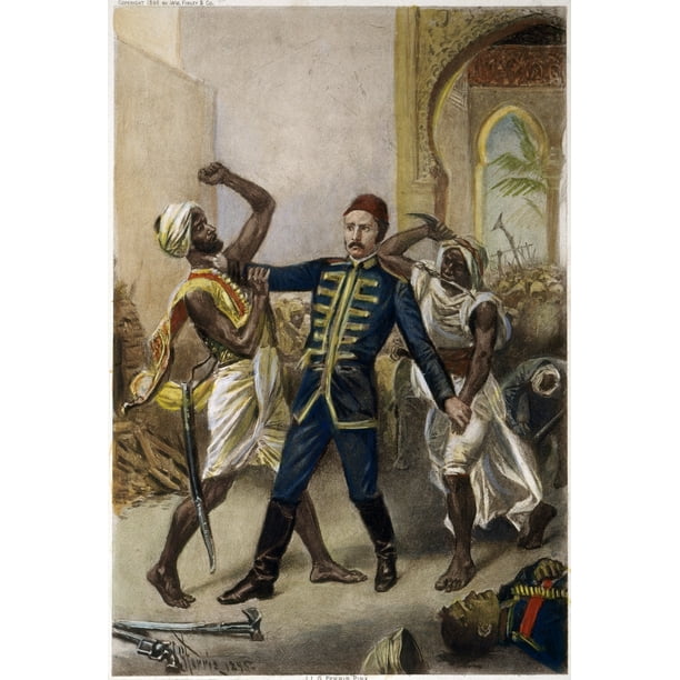 Charles Gordon N(18331885) British Soldier The Death Of General