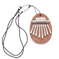 thumbnail image 3 of Kalimba Finger Piano with Hanging Rope Mini Kalimba Thumb Piano for Playing, 3 of 8