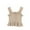 Khaki, variant on KyCheLot Girls Knit Summer Tank Tops Cute Ruffle Crewneck Solid Color Stretchy Sleeveless Casual Shirts 2-13 Years