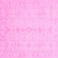 thumbnail image 1 of Ahgly Company Indoor Square Oriental Pink Traditional Area Rugs, 5' Square, 1 of 4