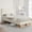 Beige, variant on Queen Size Cloud Bed Frame with Adjustable Upholstered Headboard, Modern Soft Full Platform Bed with Boucle Fabric,No Box Spring Needed, Beige