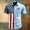 Blue, variant on Dwelliawo 250 Anniversary Shirt America Apparel Funny 4th of July Tshirt Mens Polo Fourth Accessories Button Up USA Patriotic Outfits Wine L